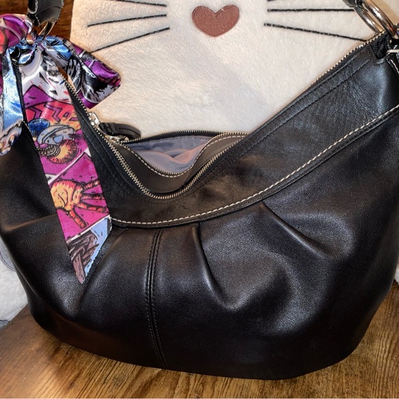 Coach Soho pleated leather F13731 with Tilly - Picture 1 of 15